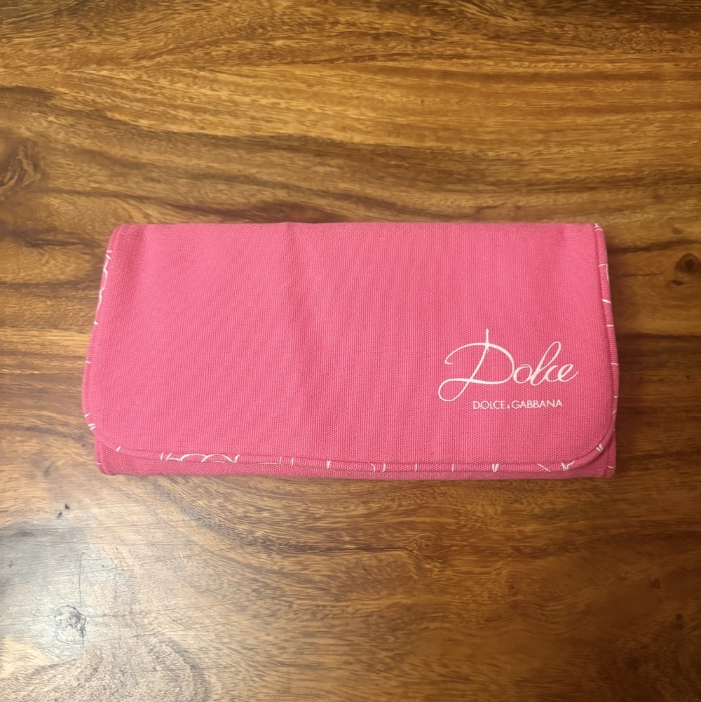 Dolce & Gabbana Vibrant Pink Clutch Pouch